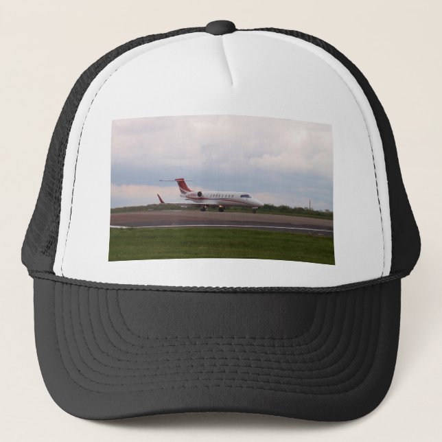 Bombardier Lear Jet 45XR Trucker Hat (Front)
