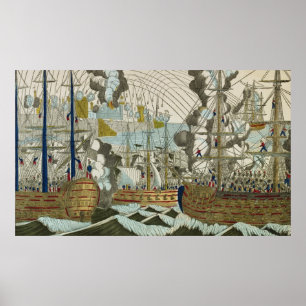 Bombardment and Siege of Algiers, 3rd July 1830 Poster