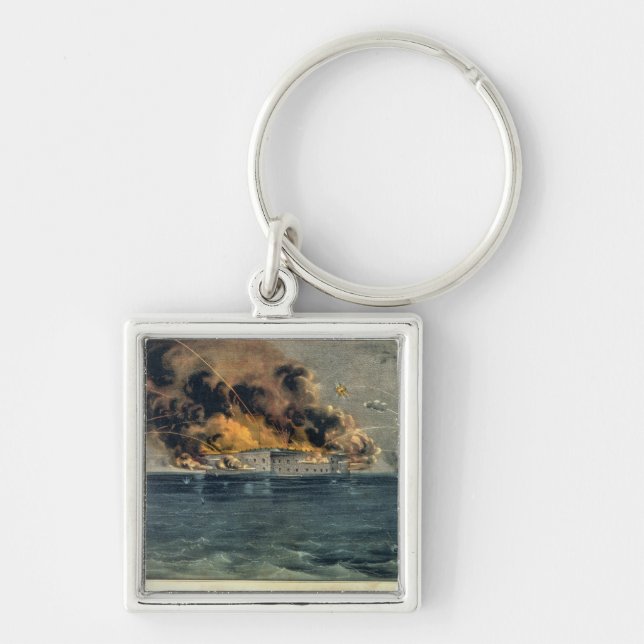 Bombardment of Fort Sumter Key Ring (Front)