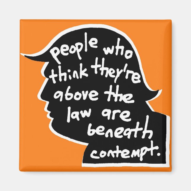 Bombastus Above The Law Magnet (Front)