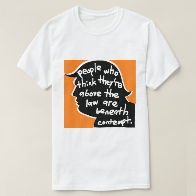 Bombastus Above The Law Shirt (Design Front)