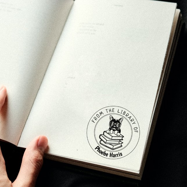 Bombay Cat, Book From the Library Of   Rubber Stamp (Creator Uploaded)