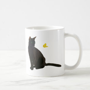 Bombay Cat & Butterfly Coffee Mug