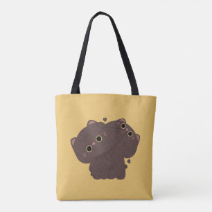 Bombay Cat Couple Tote Bag