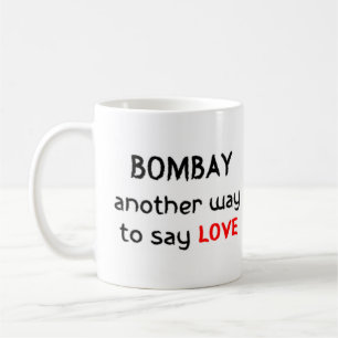 bombay love coffee mug