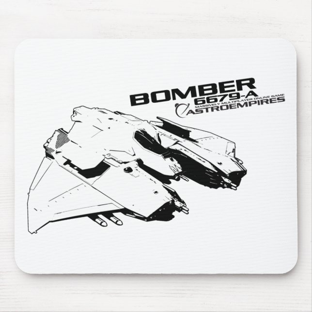 Bomber mouse pad (Front)