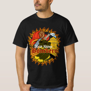 Bombero Firefighter  T-Shirt