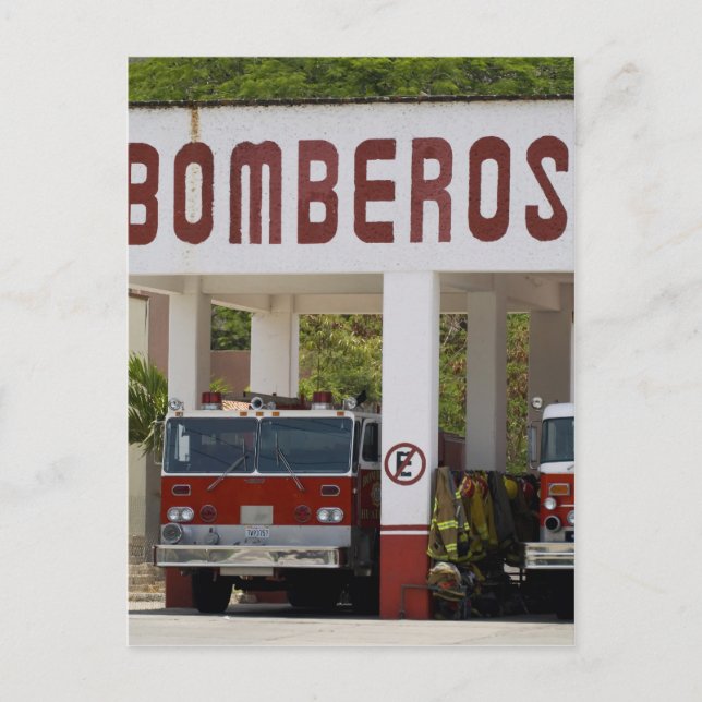 Bomberos Postcard (Front)