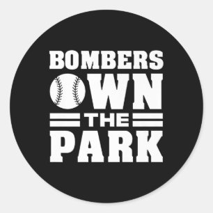 Bombers Richland Own The Park Classic Round Sticker