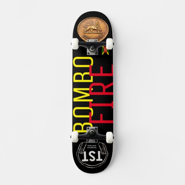 BOMBO FIRE Skateboard (Front)