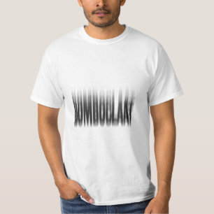 Bomboclaat Blurred Effect Typography Reggae T-Shirt