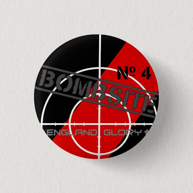 Bombsite issue 4 Book Project 3 Cm Round Badge (Front)