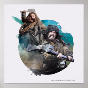 Bombur and Bofur Poster