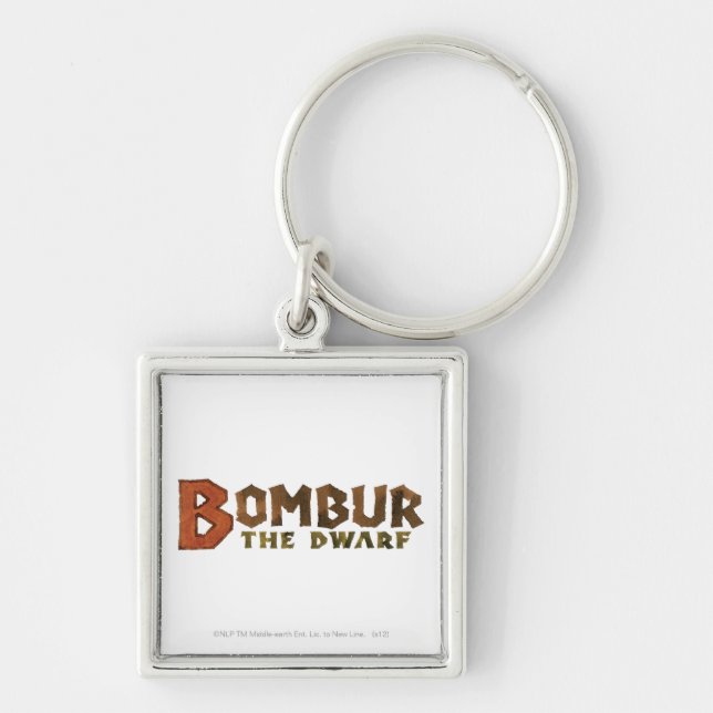 Bombur Name Key Ring (Front)