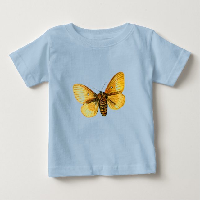 Bombyx quercus female baby T-Shirt (Front)