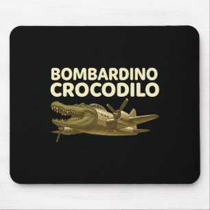 Bomrdino Crocodilo - Funny Italian Brainrot Kids M Mouse Pad