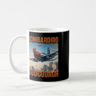 Bomrdiro Cudcudach Italian Brainrot Plane Rooster  Coffee Mug