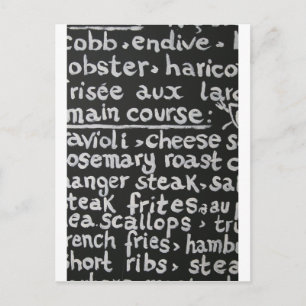 Bon Apetit Postcard
