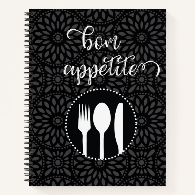 Bon Apetite Recipe Journal (Front)
