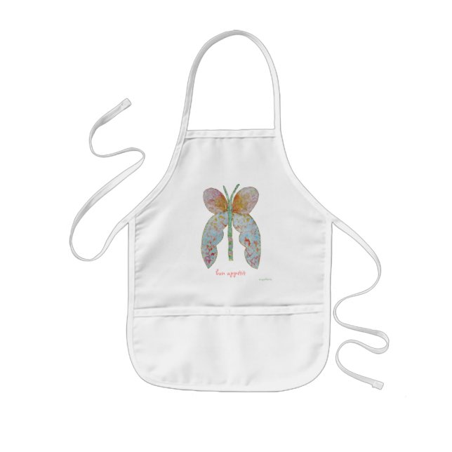 bon appétit ariel butterfly apron (Front)