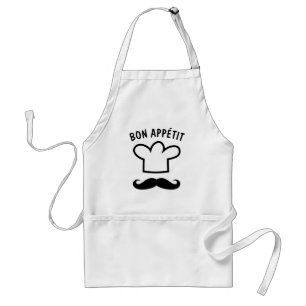 Bon appétit BBQ kitchen apron for chef cook