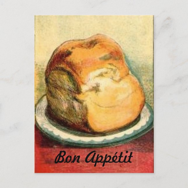 Bon Appetit Bread Recipe Card (Front)