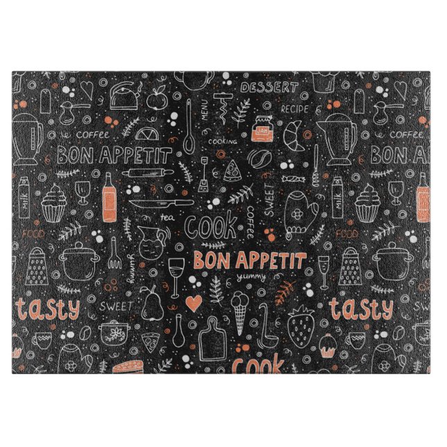 Bon Appetit Cutting Board (Front)