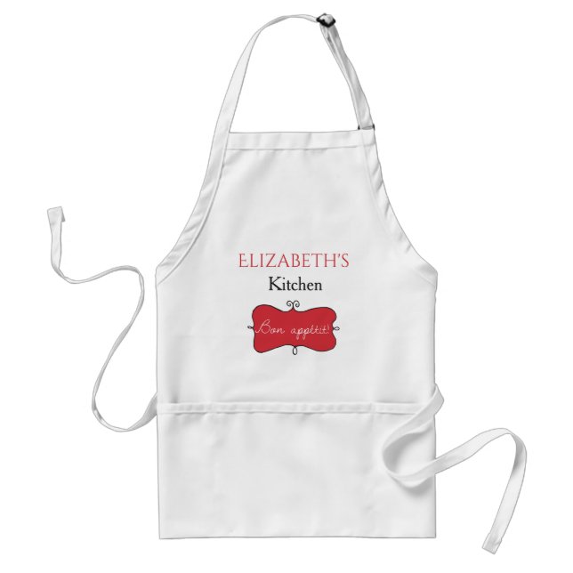 Bon Appetit Fancy  Standard Apron (Front)