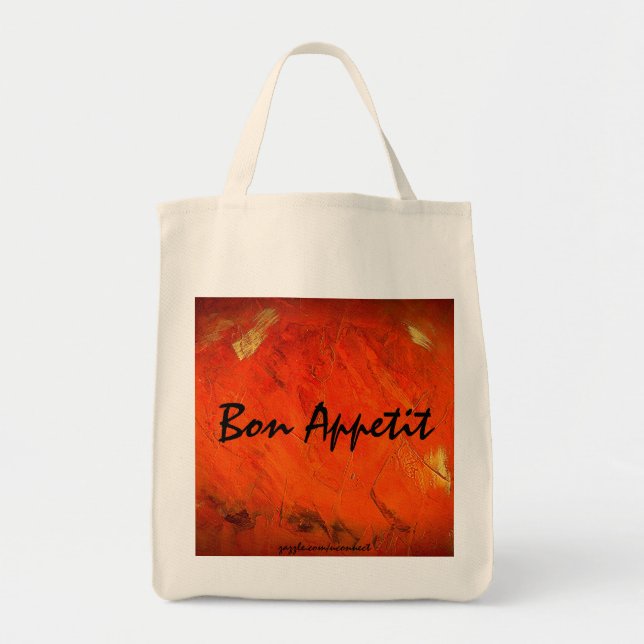 Bon Appetit Grocery Bag (Front)