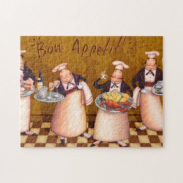 Bon Appétit Jigsaw Puzzle (Horizontal)