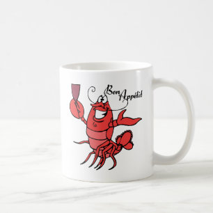 Bon Appetit Lobster Coffee Mug