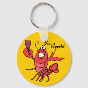 Bon Appetit Lobster Key Ring