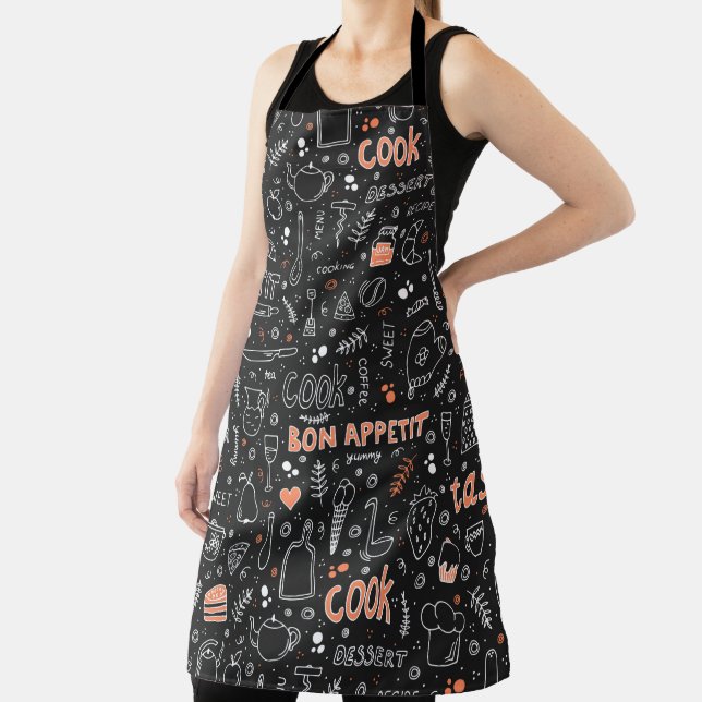 Bon Appetit Pattern Apron (Insitu)