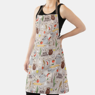 Bon Appetit Pattern Apron