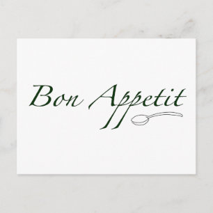 Bon Appetit Postcard