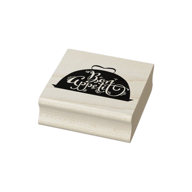 Bon Appetit Rubber Stamp (Stamp)