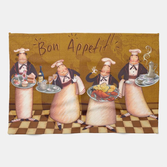 Bon Appétit Tea Towel (Horizontal)