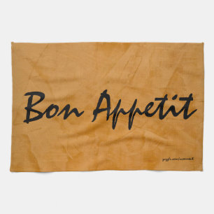 Bon Appetit Tuscan Orange Kitchen Towel