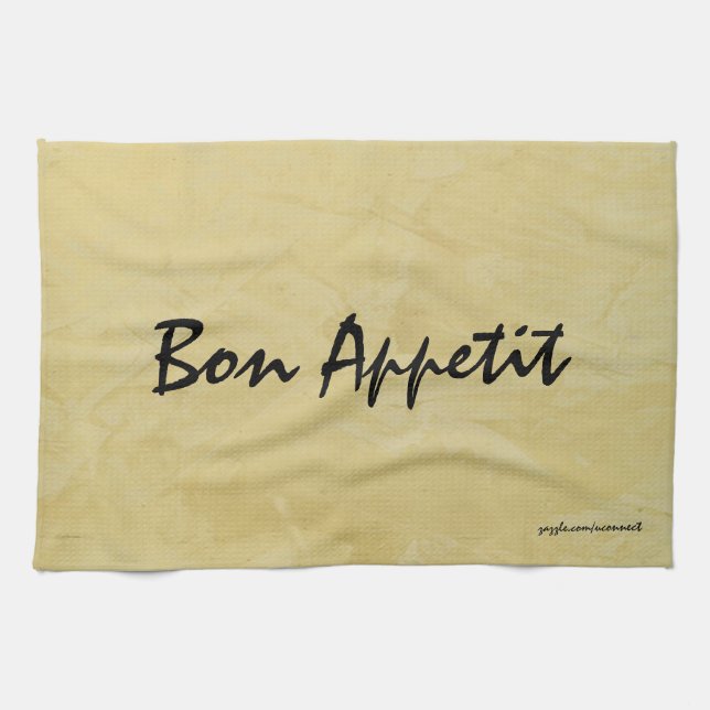 Bon Appetit Tuscan Sun Kitchen Towel (Horizontal)