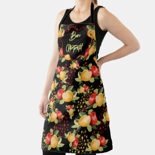 Bon Appétit with Fruit Apron