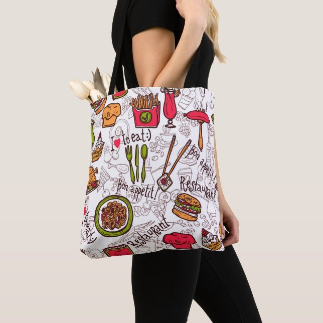 Bon Appetite    Tote Bag (Close Up)