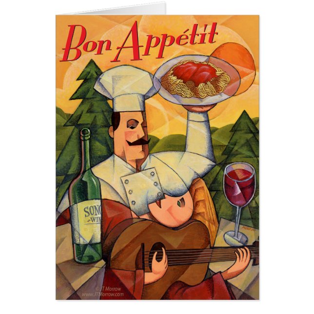 Bon Apptit Card (Front)