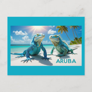 Bon bini  aruba postcard