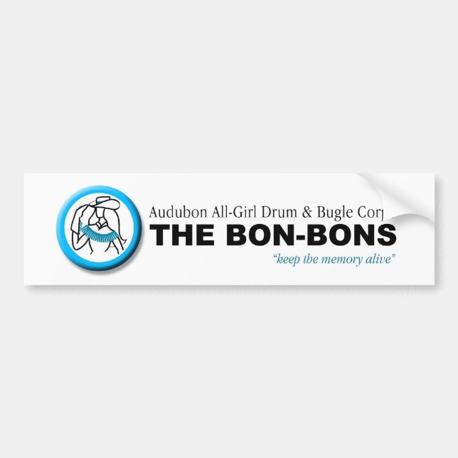 'Bon Bons' Bumper Sticker (Front)