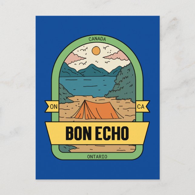 Bon Echo Canada Souvenir  Postcard (Front)