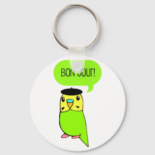 Bon Jour! Key Ring