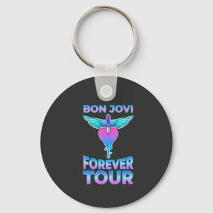 Bon Jovi Forever Tour 2026 Official Graphic T-Shir Key Ring