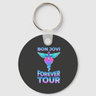 Bon Jovi Forever Tour 2026 Official Graphic T-Shir Key Ring
