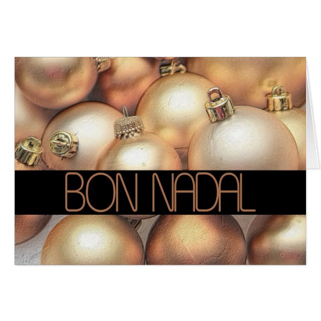 bon nadal catalan christmas (Front Horizontal)
