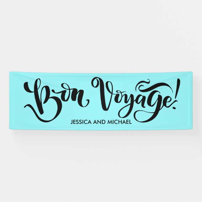 Bon Voyage Banner (Horizontal)